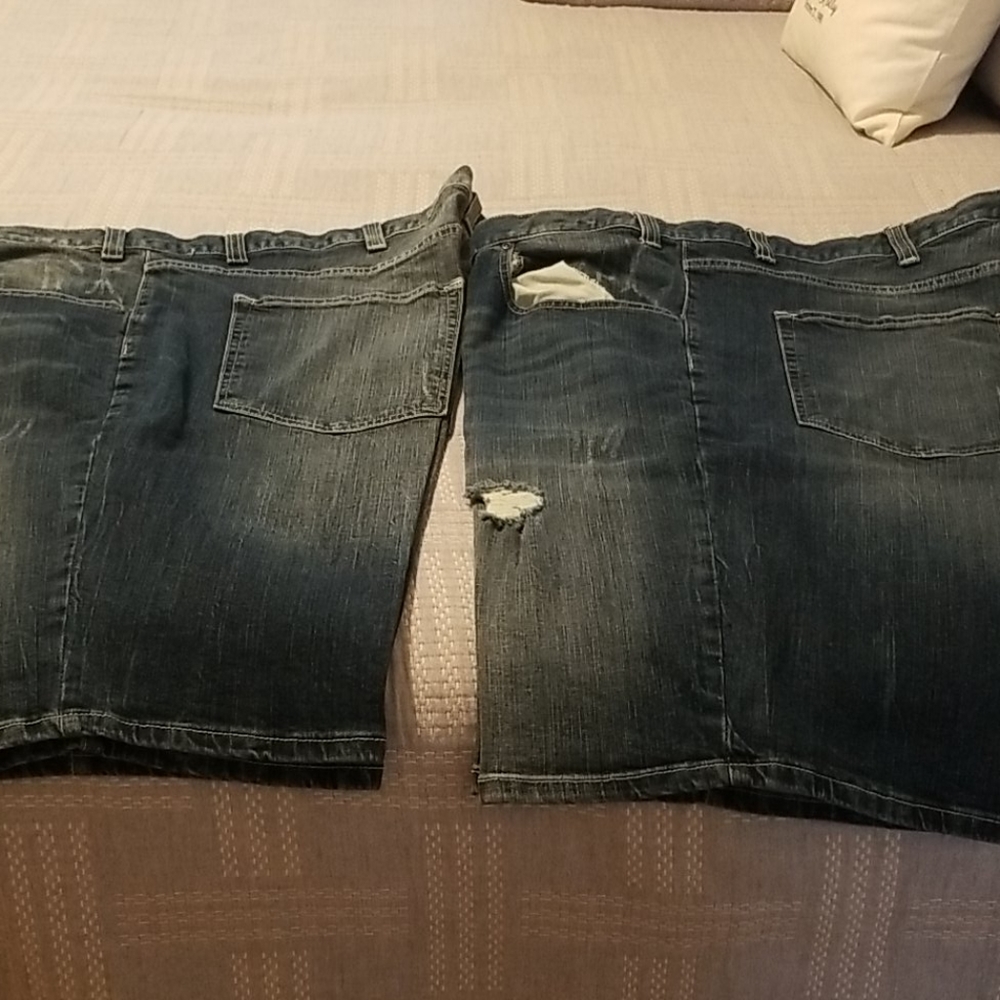 Mens jean shorts
